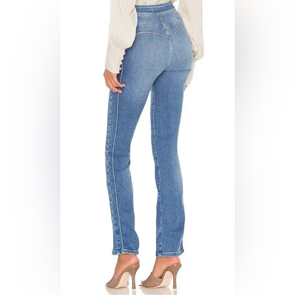 Cross My Heart Straight-leg Jeans In Burnin Blue